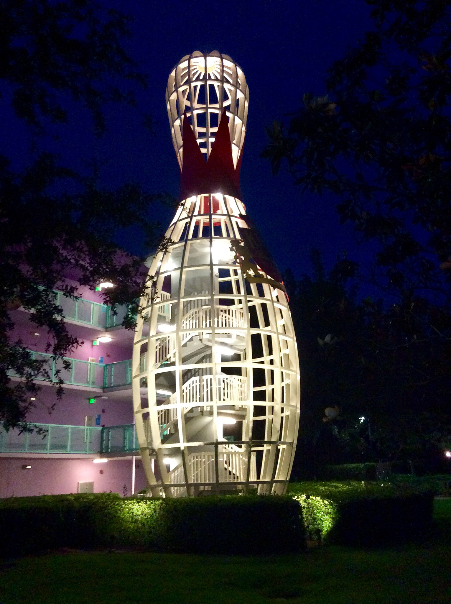 Apple iPad mini 2 sample photo. Bowling pin at disney pop century  photography