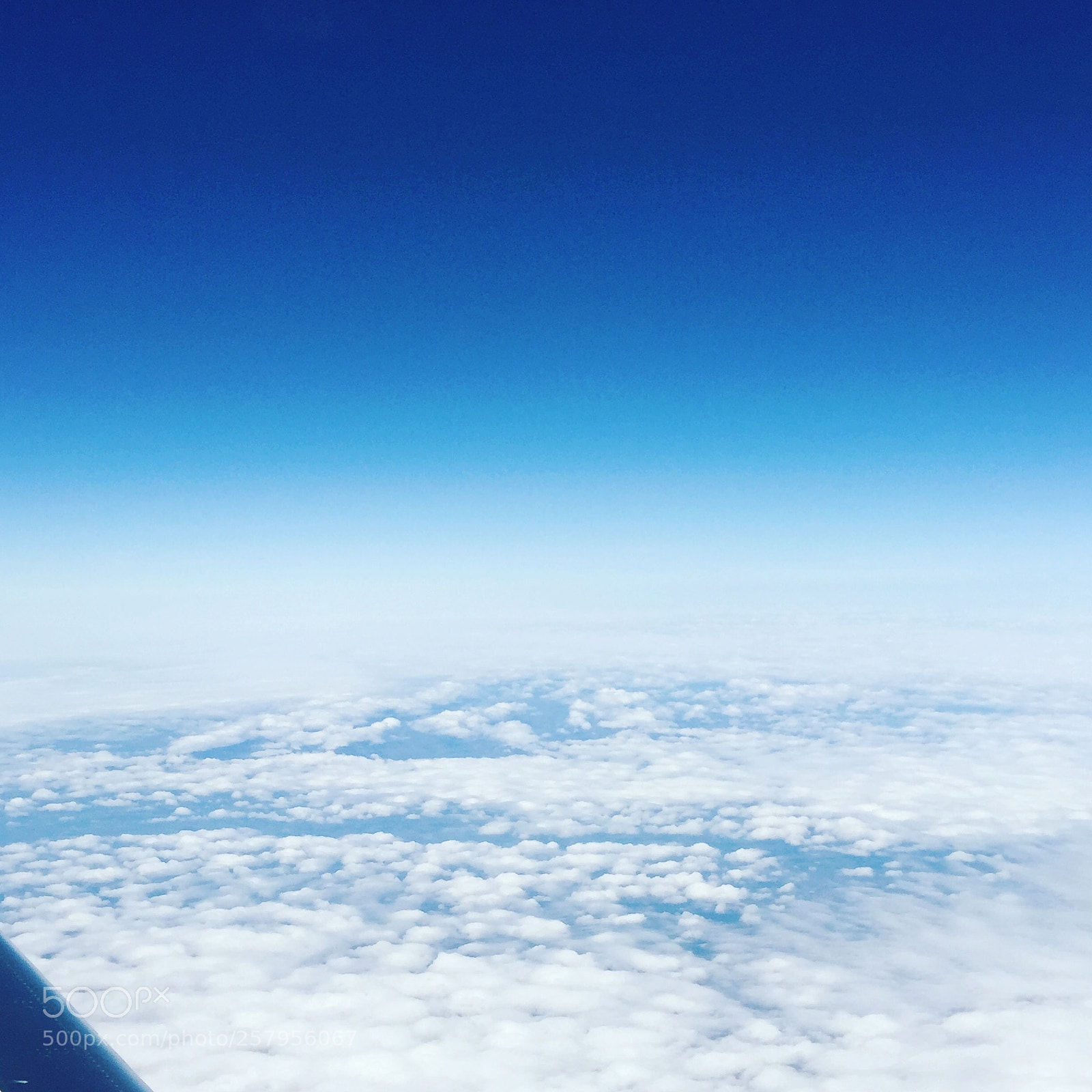 Apple iPhone 6 sample photo. High above the clouds photography