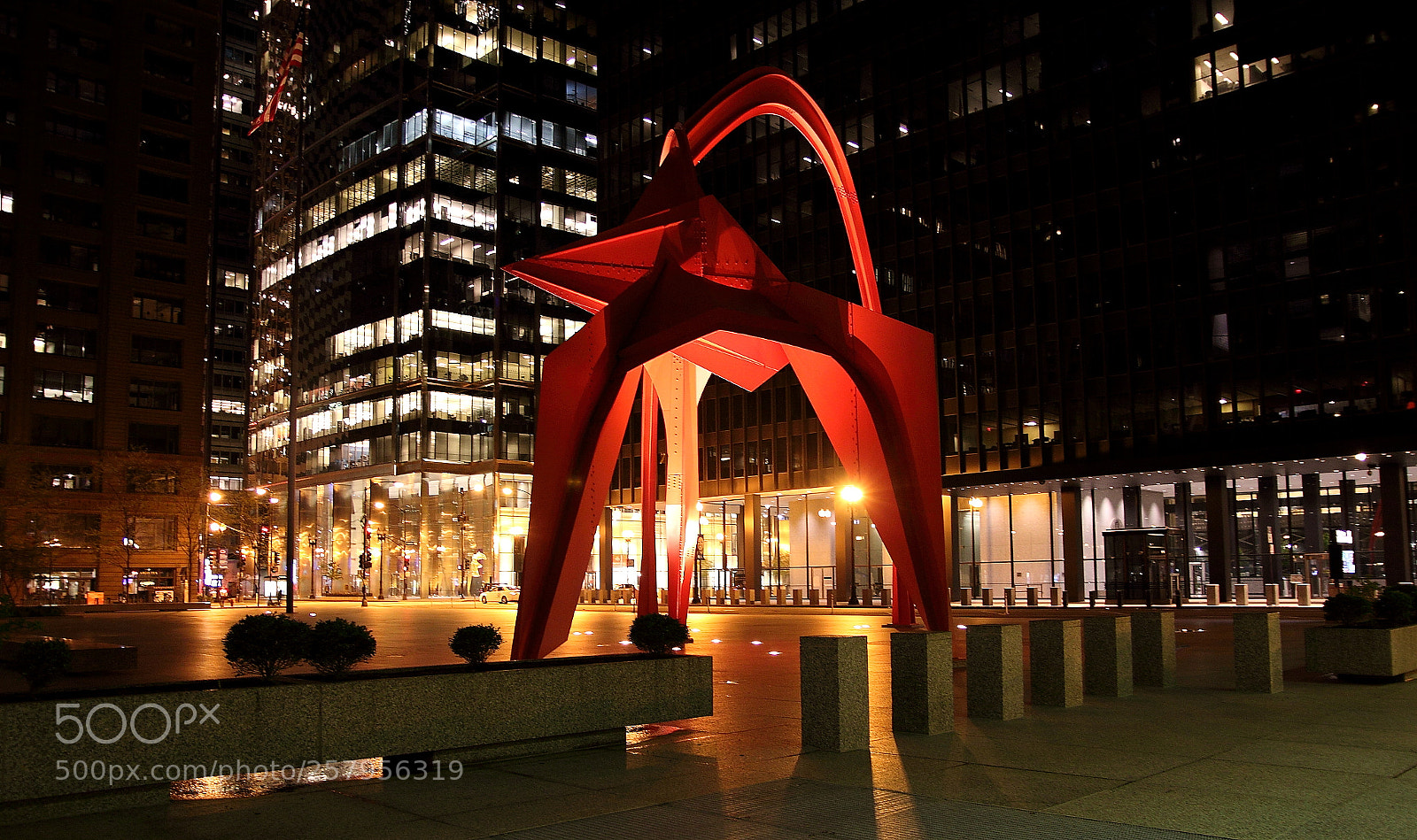 Canon EOS 70D sample photo. Street scene chicago night photography