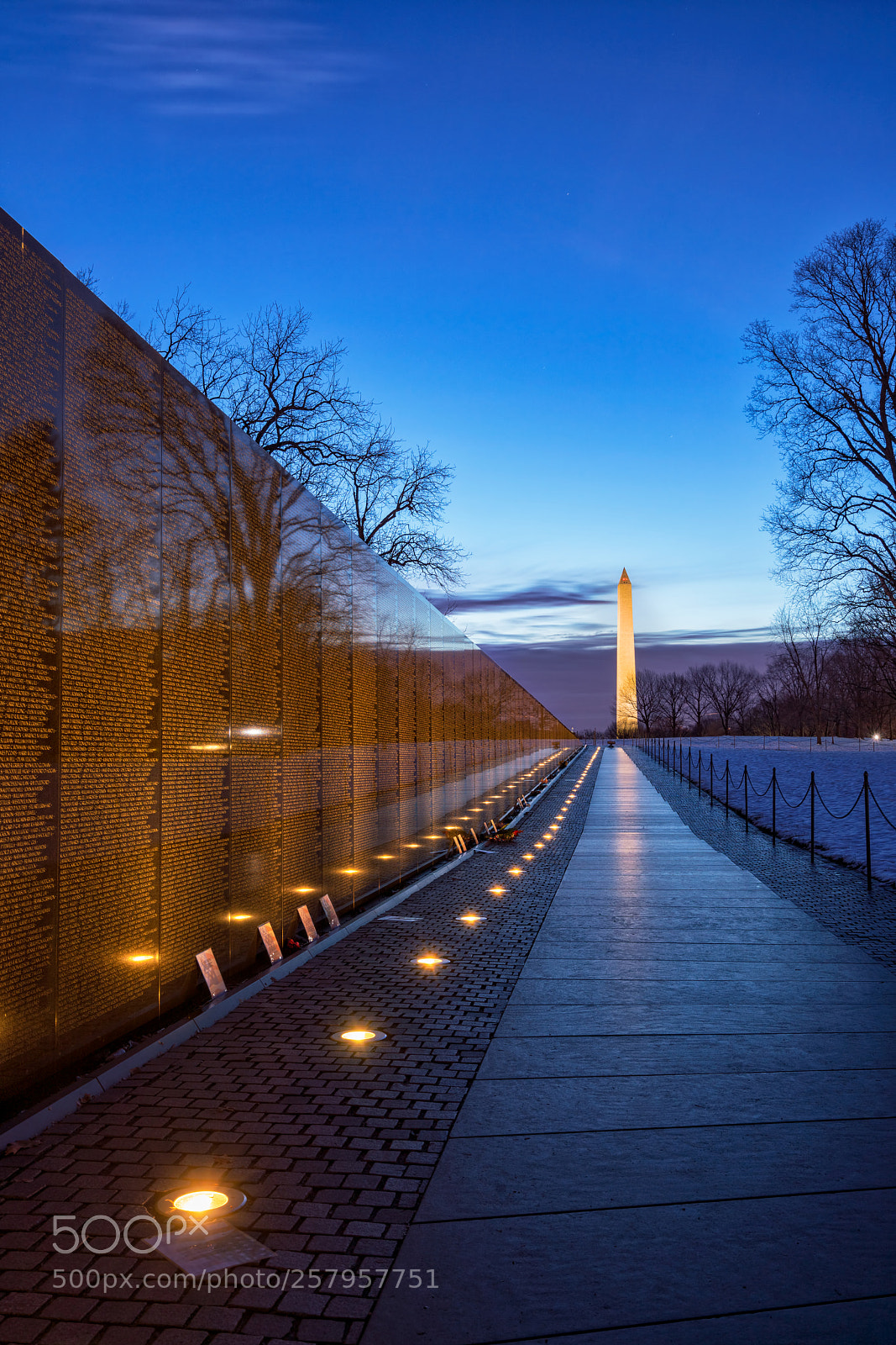 Sony a7R III sample photo. Vietnam veterans memorial at photography