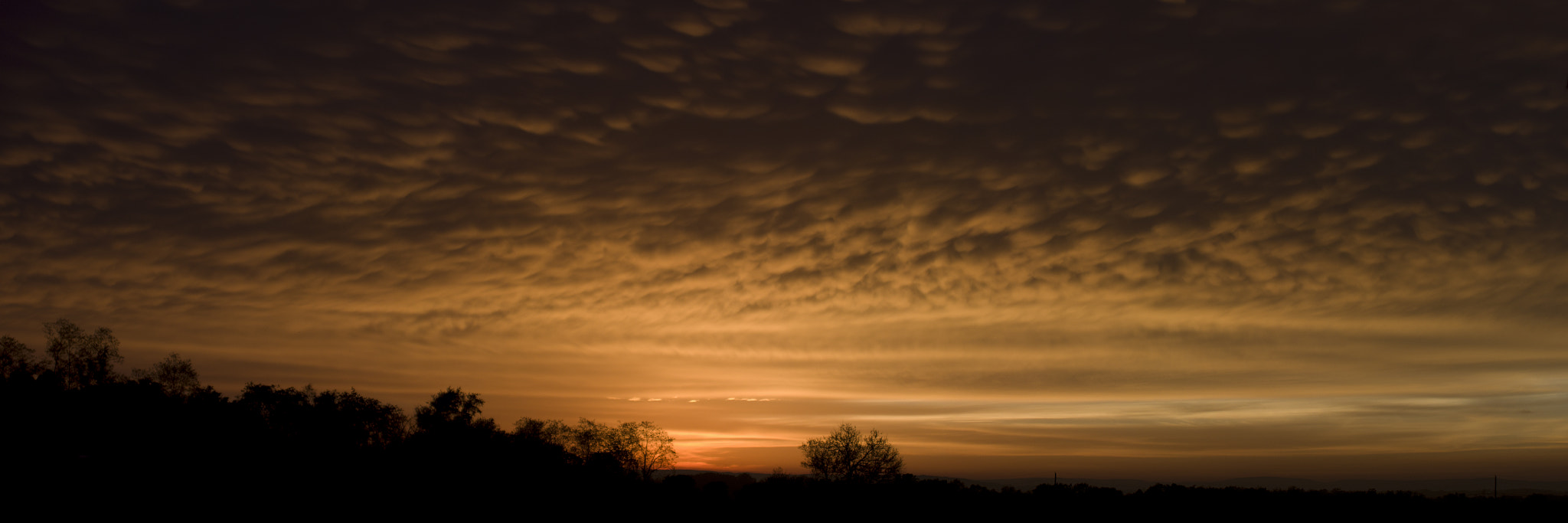 Pentax K-5 II sample photo. Sunset panorama photography