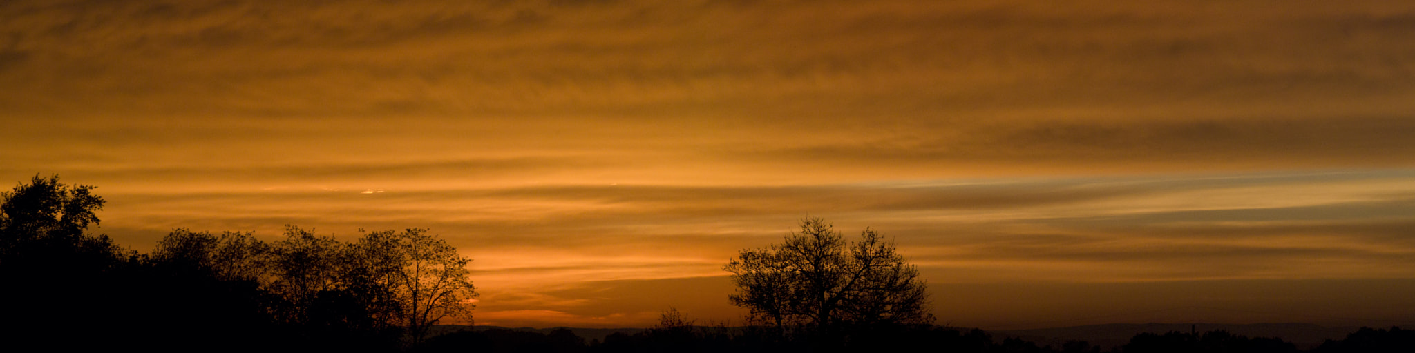 Pentax K-5 II sample photo. Sunset panorama photography