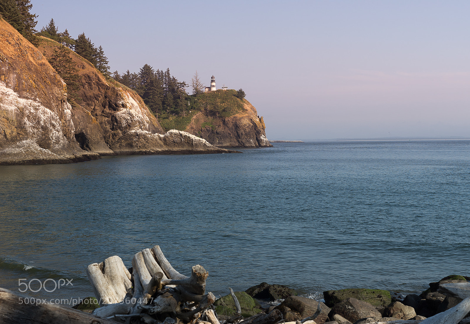 Sony a7 II sample photo. Cape disappointment lighthouse, wa photography