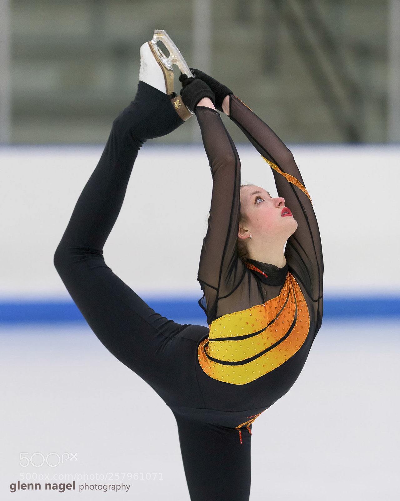 Nikon D850 sample photo. Figure skater photography