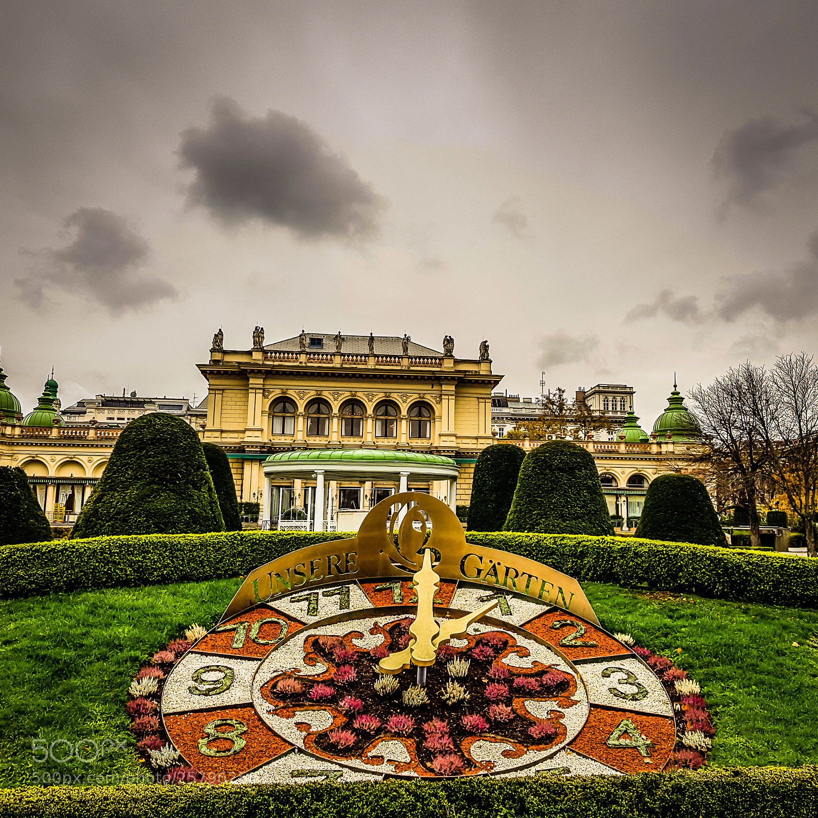 Samsung Galaxy S8 sample photo. Unsere garden clock, vienna photography