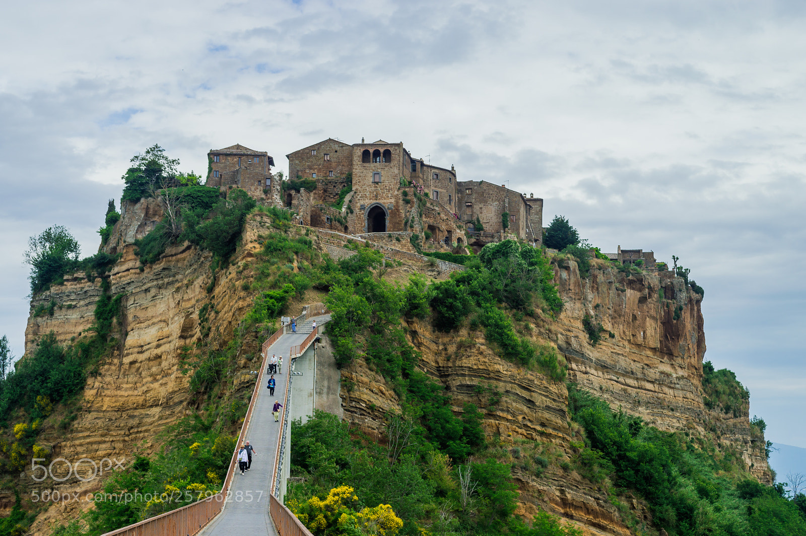 Nikon D3200 sample photo. Civita di bagnoregio photography