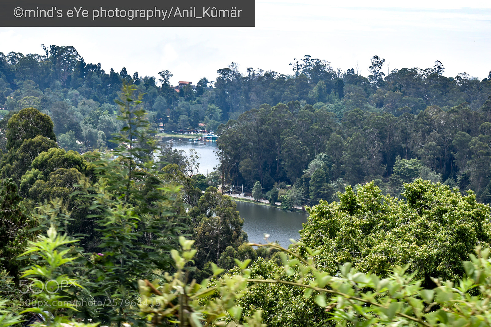 Nikon D3300 sample photo. Kodaikanal upper lake view photography