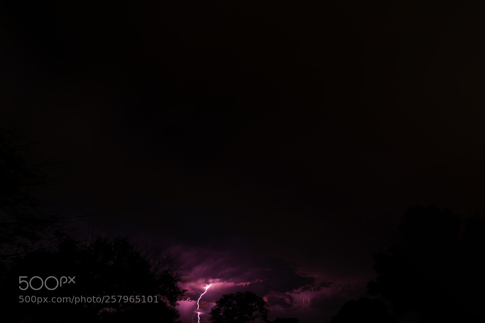 Sony a7R II sample photo. Lightning strike photography