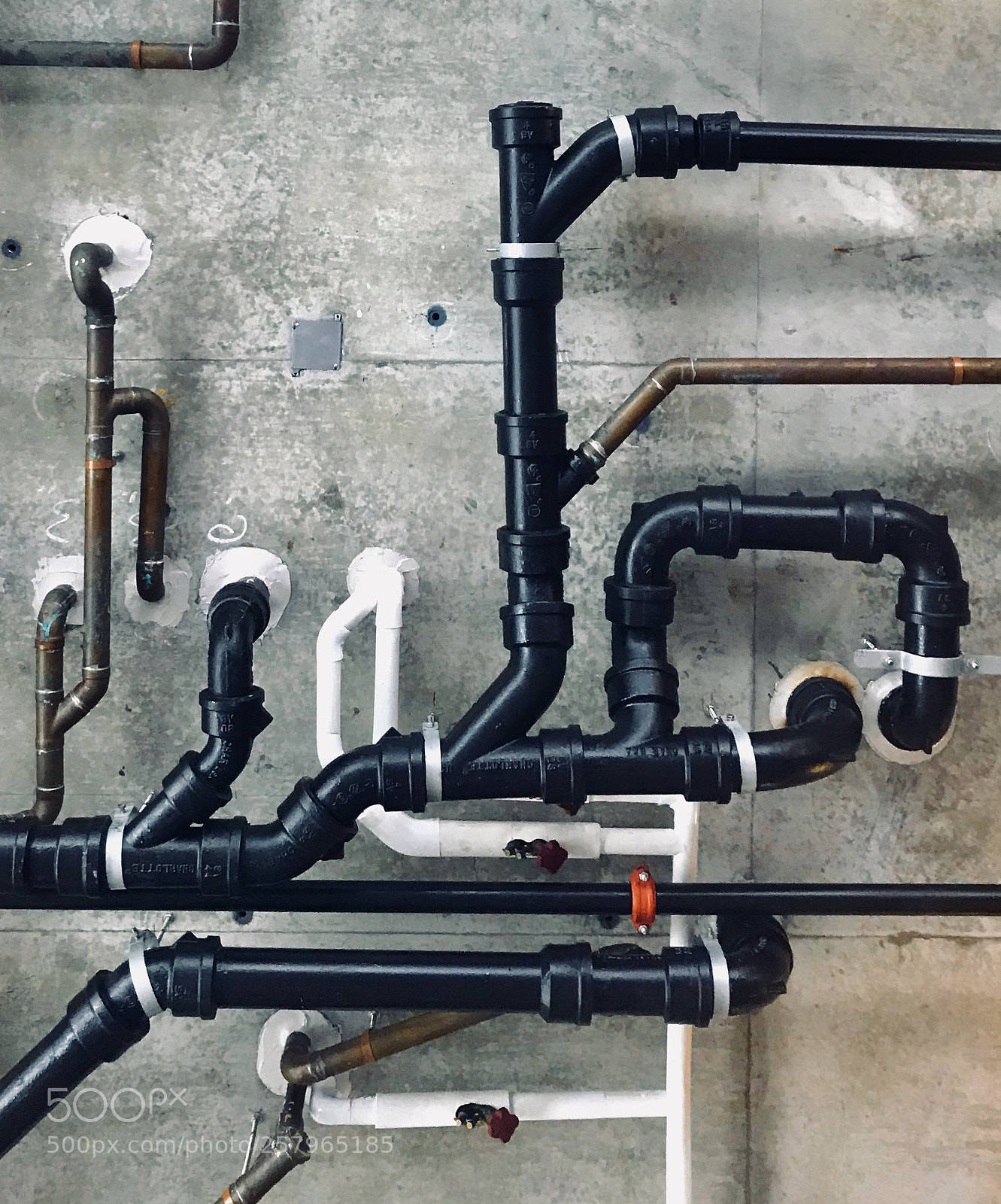 Apple iPhone 7 sample photo. Pipes photography