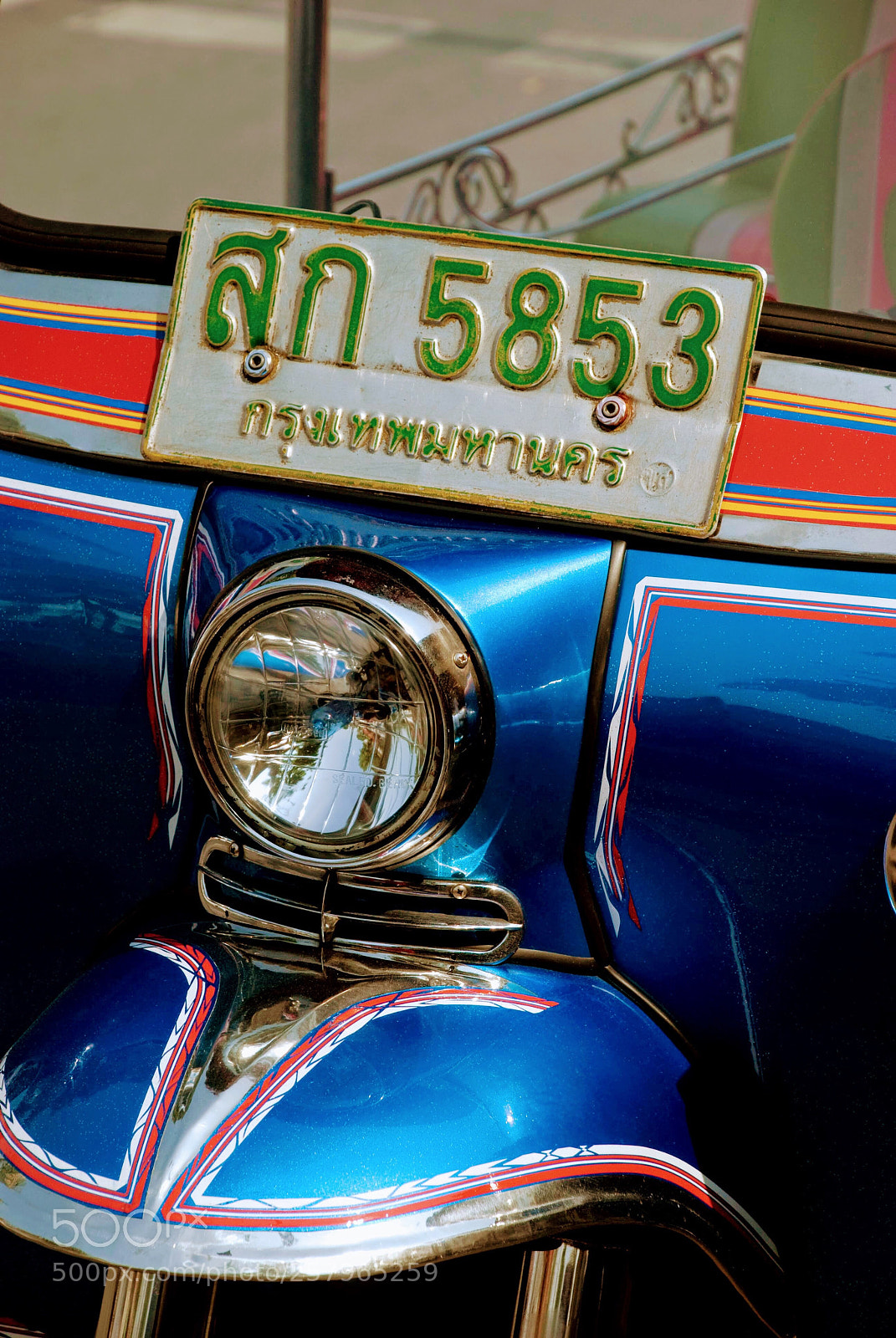 Nikon D80 sample photo. Tuktuk thailand  photography