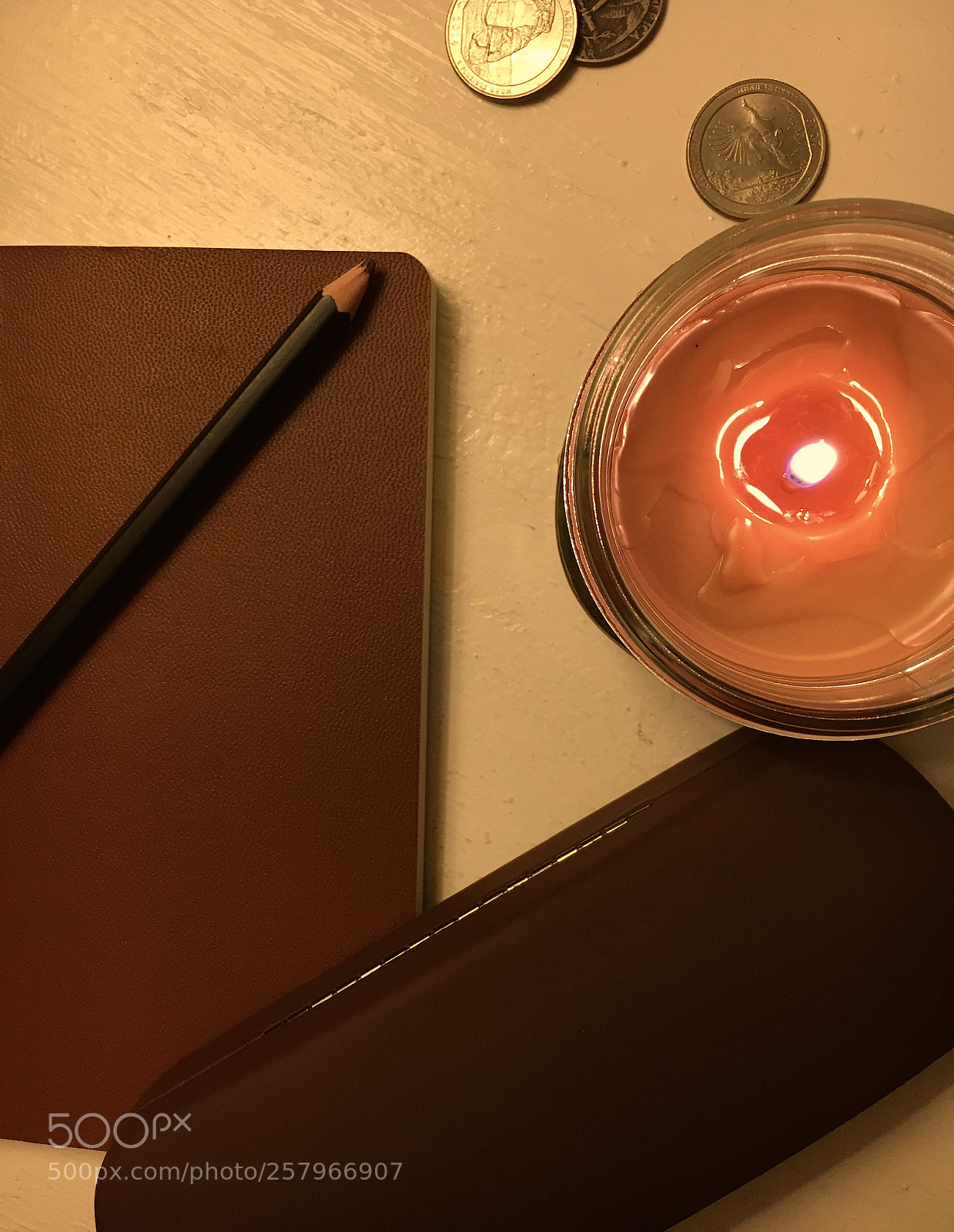 Apple iPhone 6s sample photo. Candles and change photography