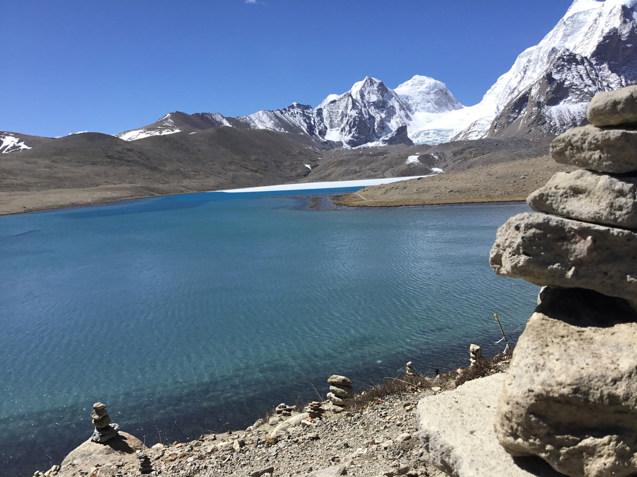 Apple iPad (5th generation) sample photo. Peace lake that can freeze you! photography