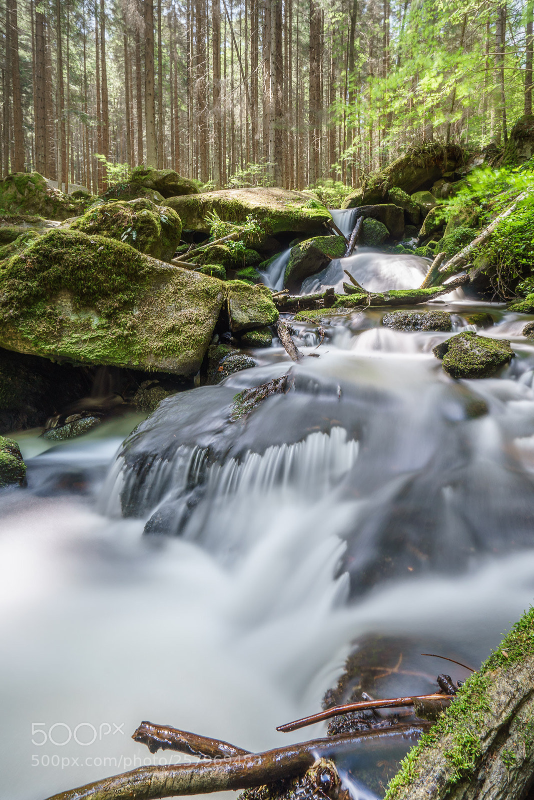 Sony a7 sample photo. St. wolfgang falls photography