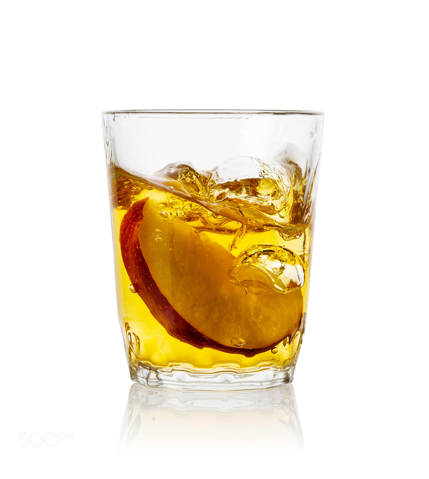 Canon EOS 6D sample photo. Apple juice in transparent photography