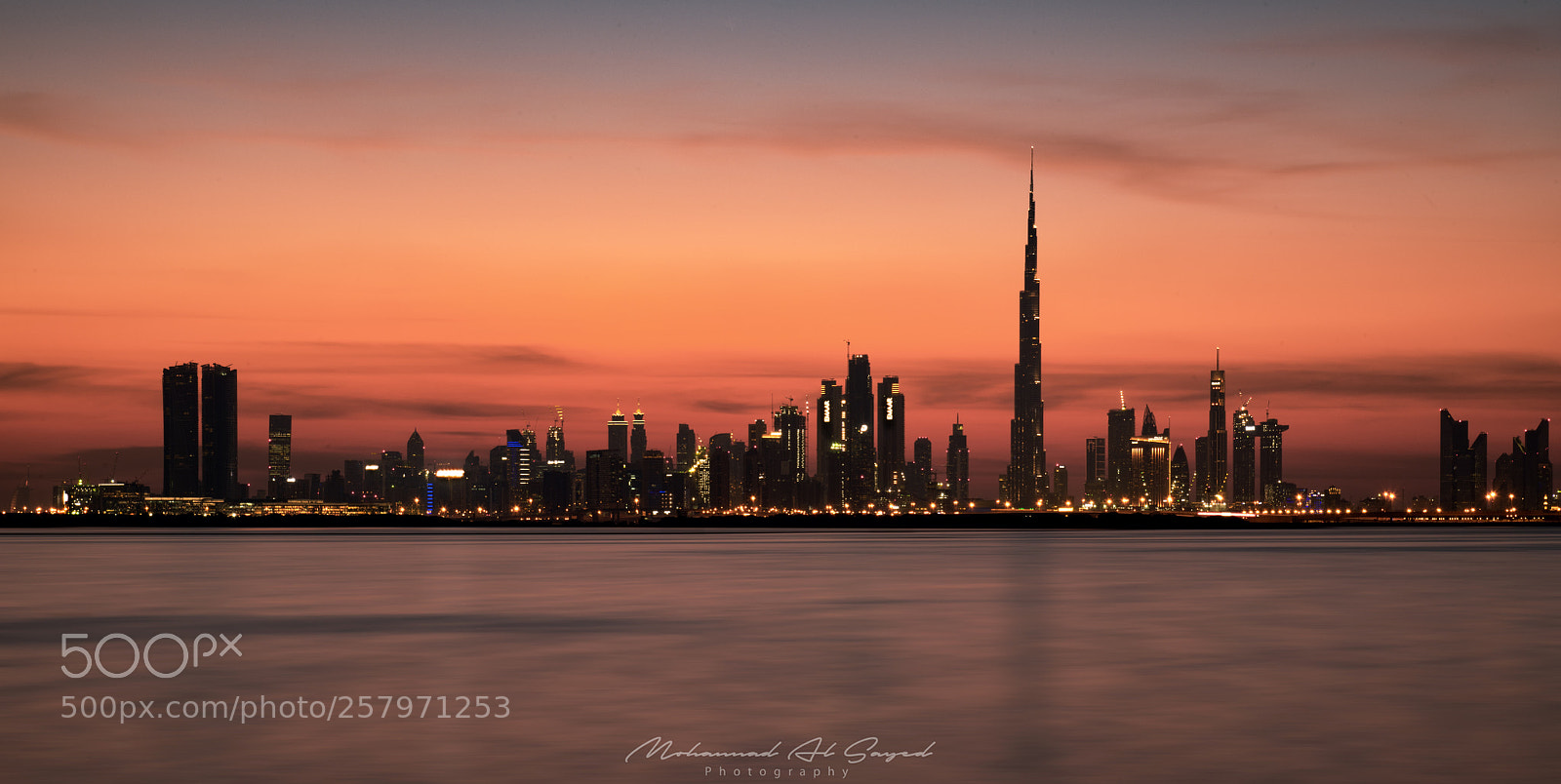 Nikon D850 sample photo. Dubai's sunset photography