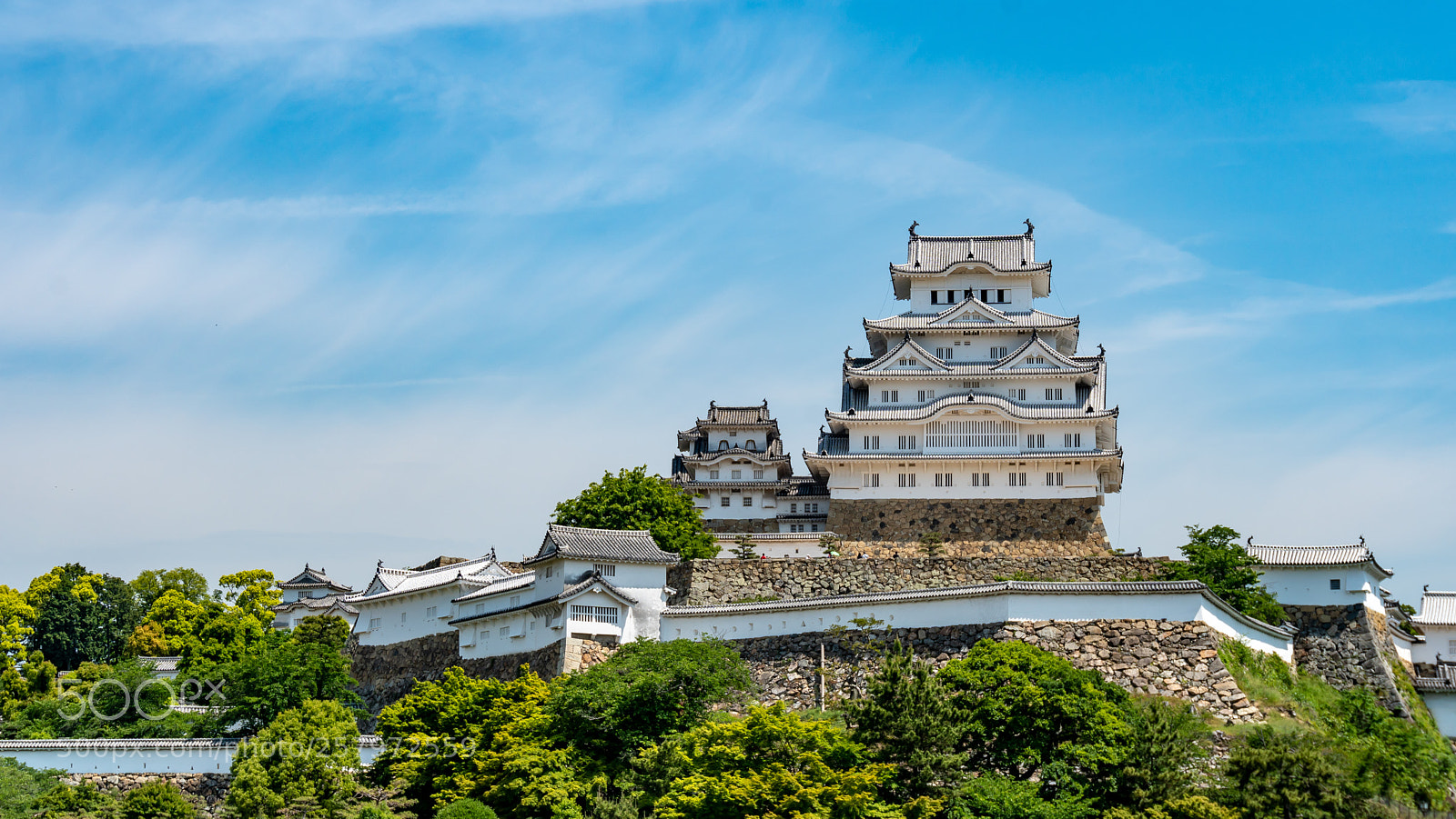 Sony a6300 sample photo. Himeji castle photography