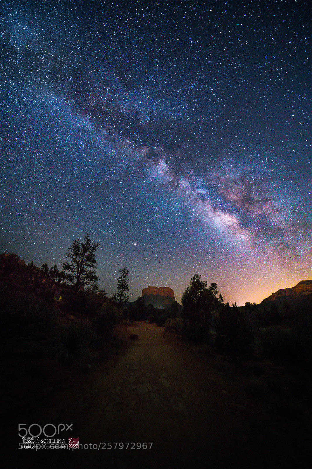 Sony a7R II sample photo. Sedona milky ways photography