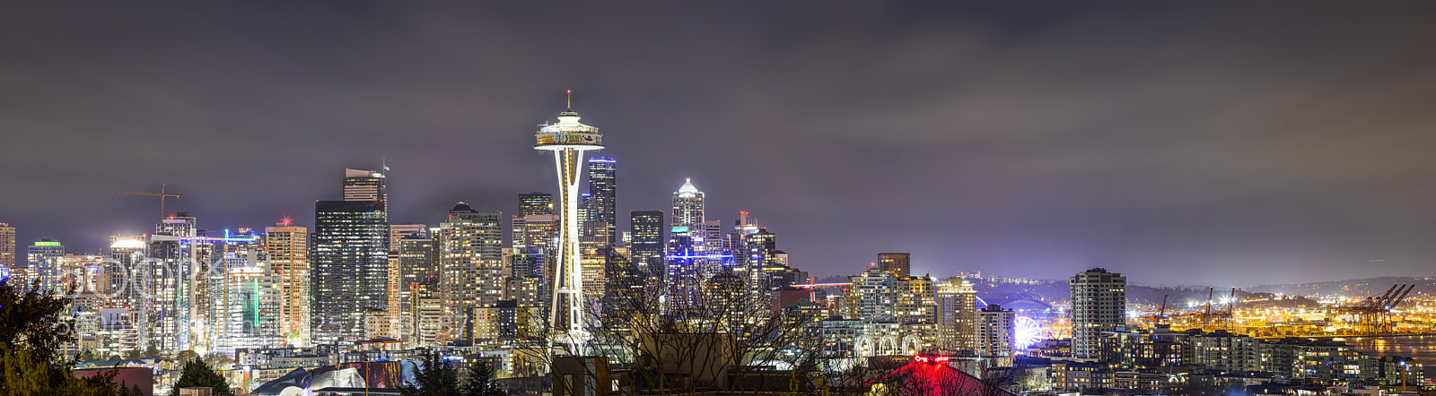 Canon EOS 6D sample photo. Seattle panorama photography