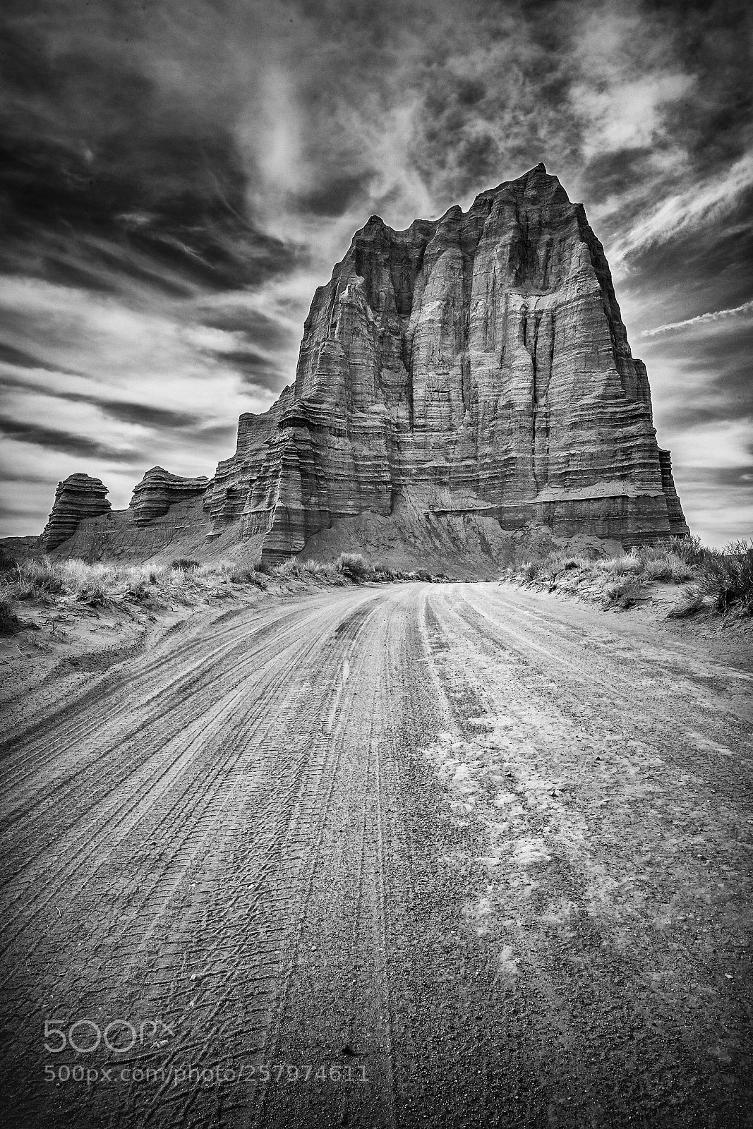 Canon EOS 6D sample photo. Roads to sandcastles bw photography