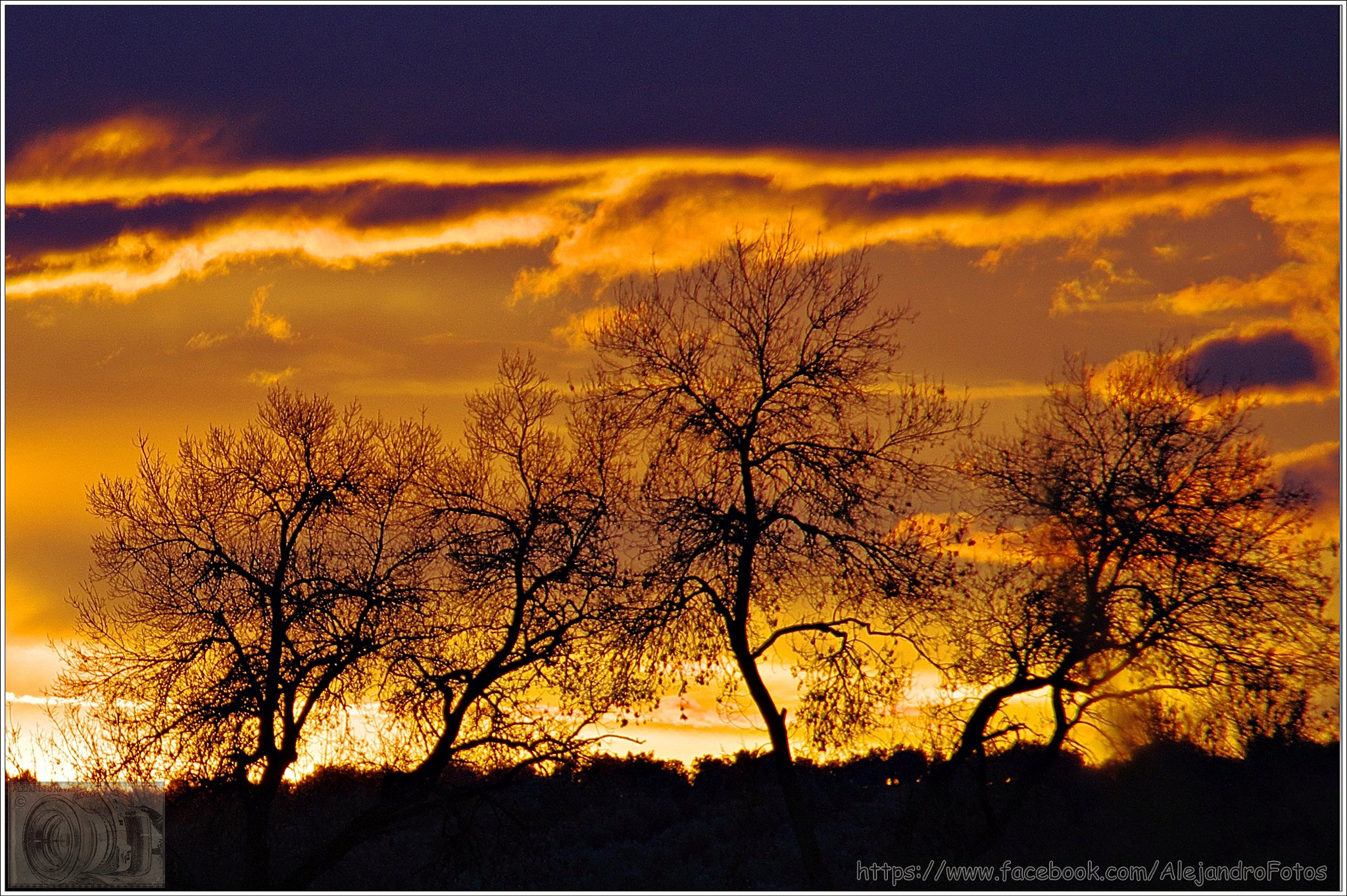 Pentax K-50 sample photo. Atardecer en el monte photography