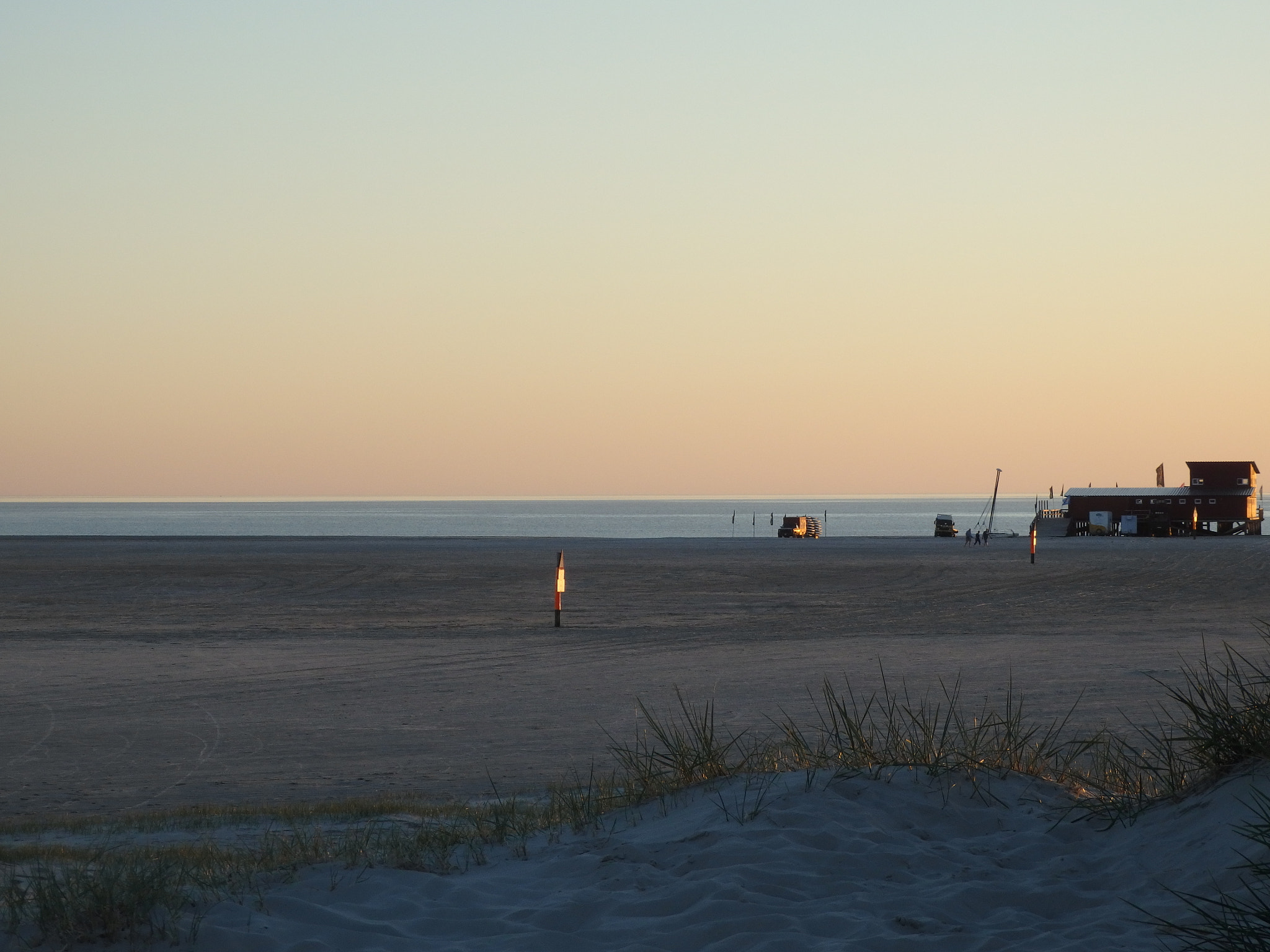 Olympus SH-2 sample photo. Lights on the beach spo photography