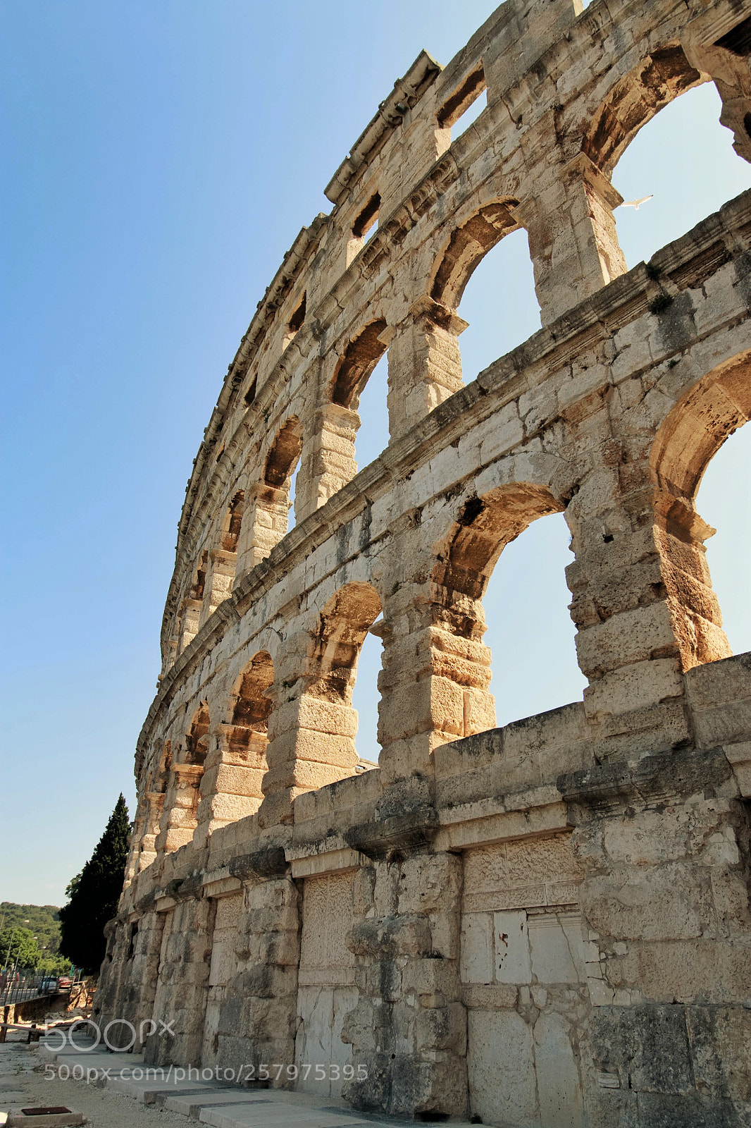 Canon EOS 70D sample photo. Pula theater arena croatia photography