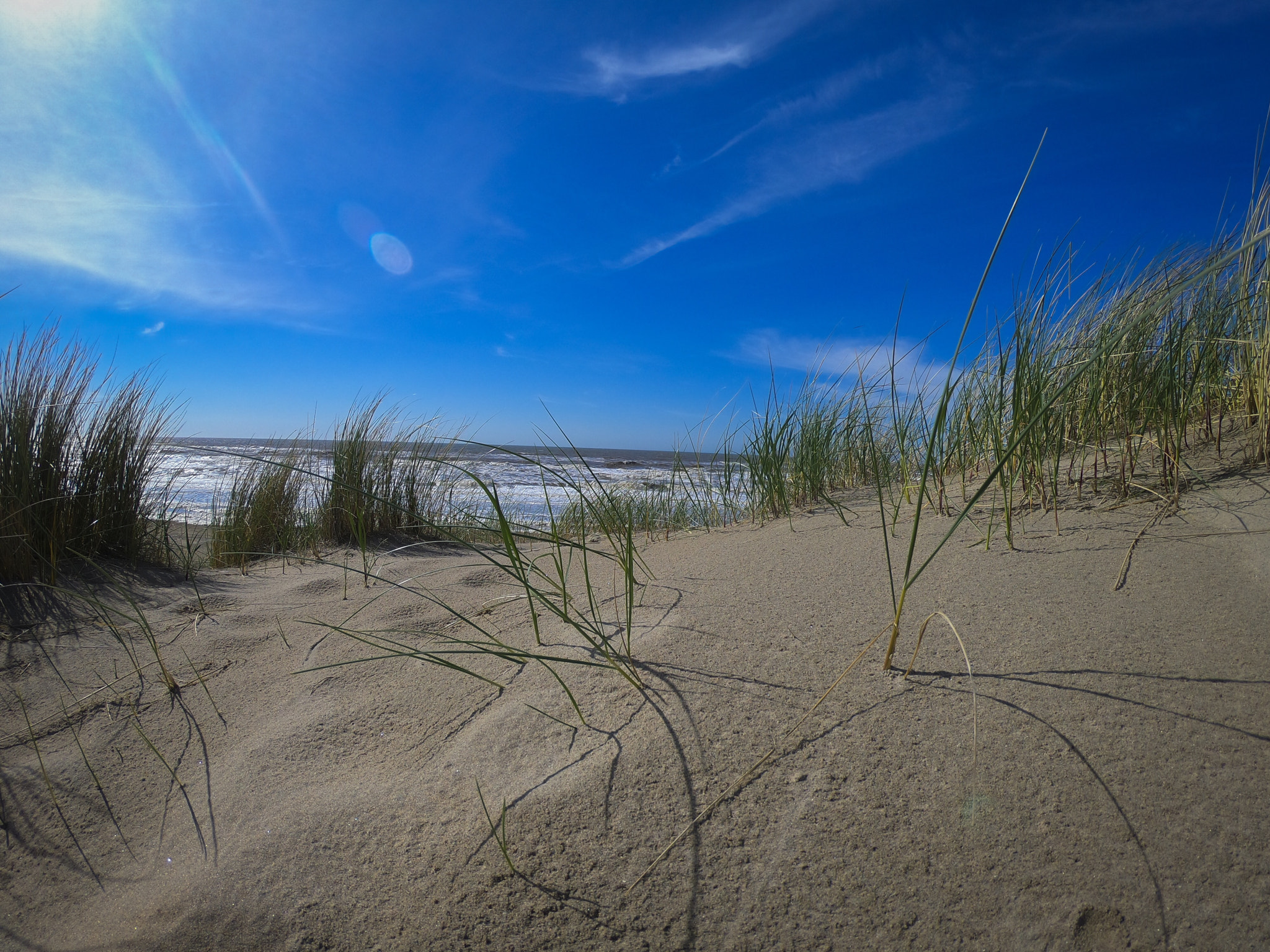 GoPro Hero6 Black sample photo. Watching the dutch sea photography