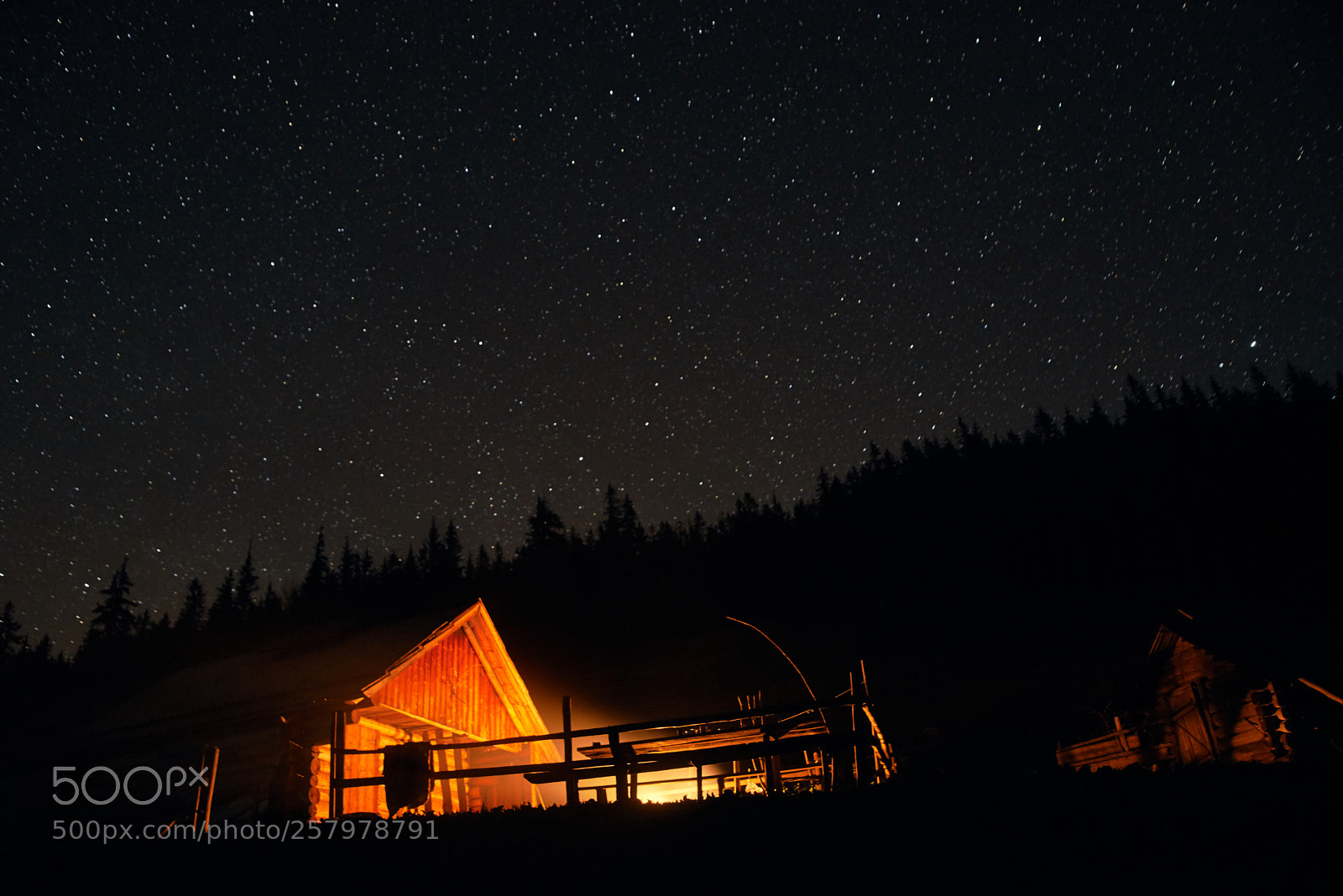 Nikon D600 sample photo. Wooden house in mountains photography