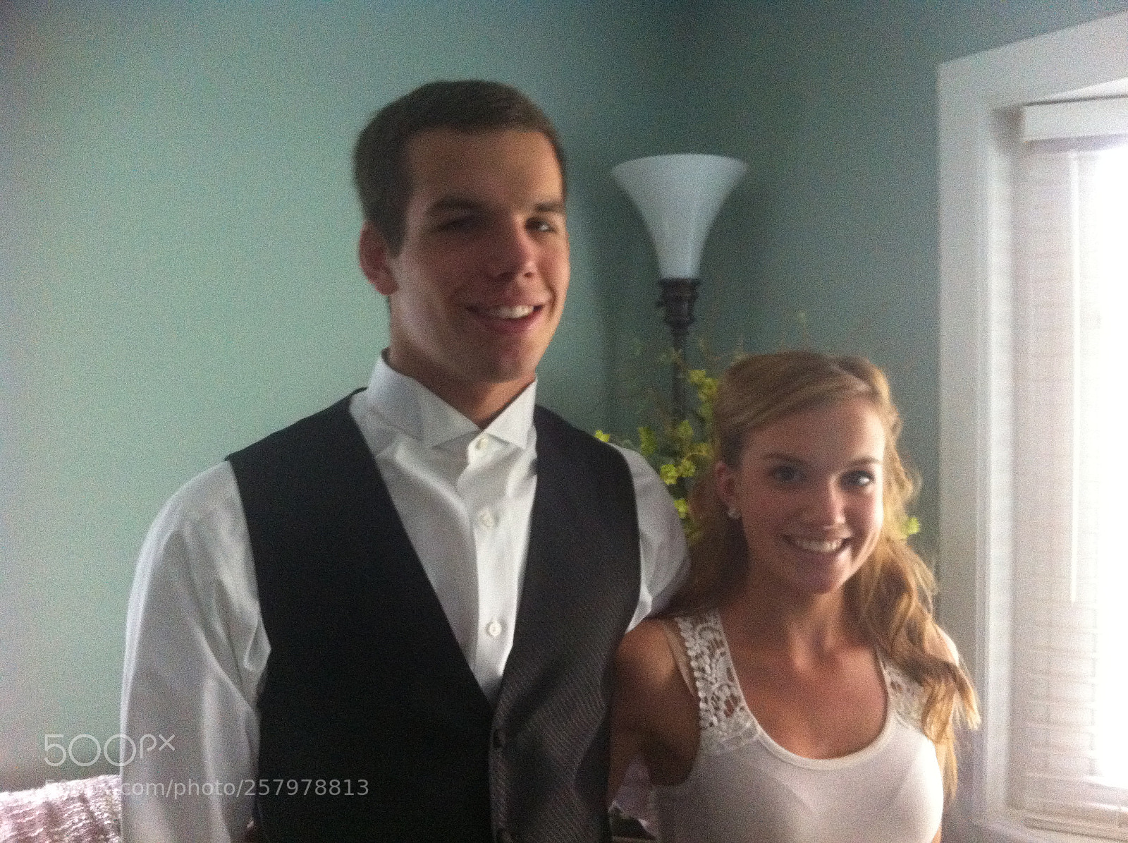 Apple iPhone 4 sample photo. Nick with his sister photography