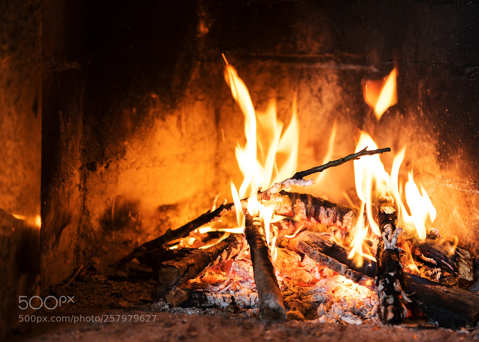 Nikon D750 sample photo. A fire burns in photography