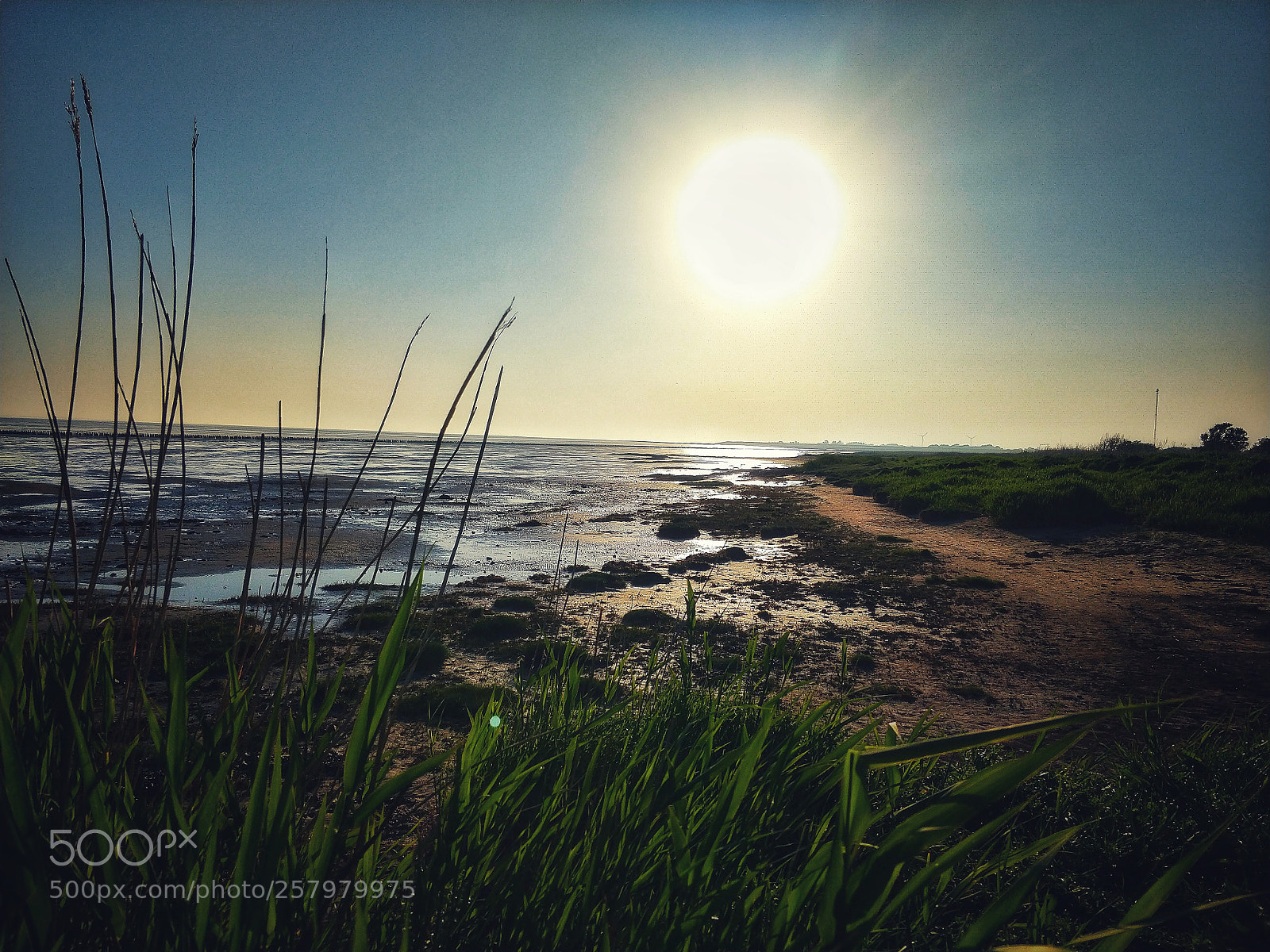 OnePlus 5 sample photo. Sunrise at bensersiel nordsee photography