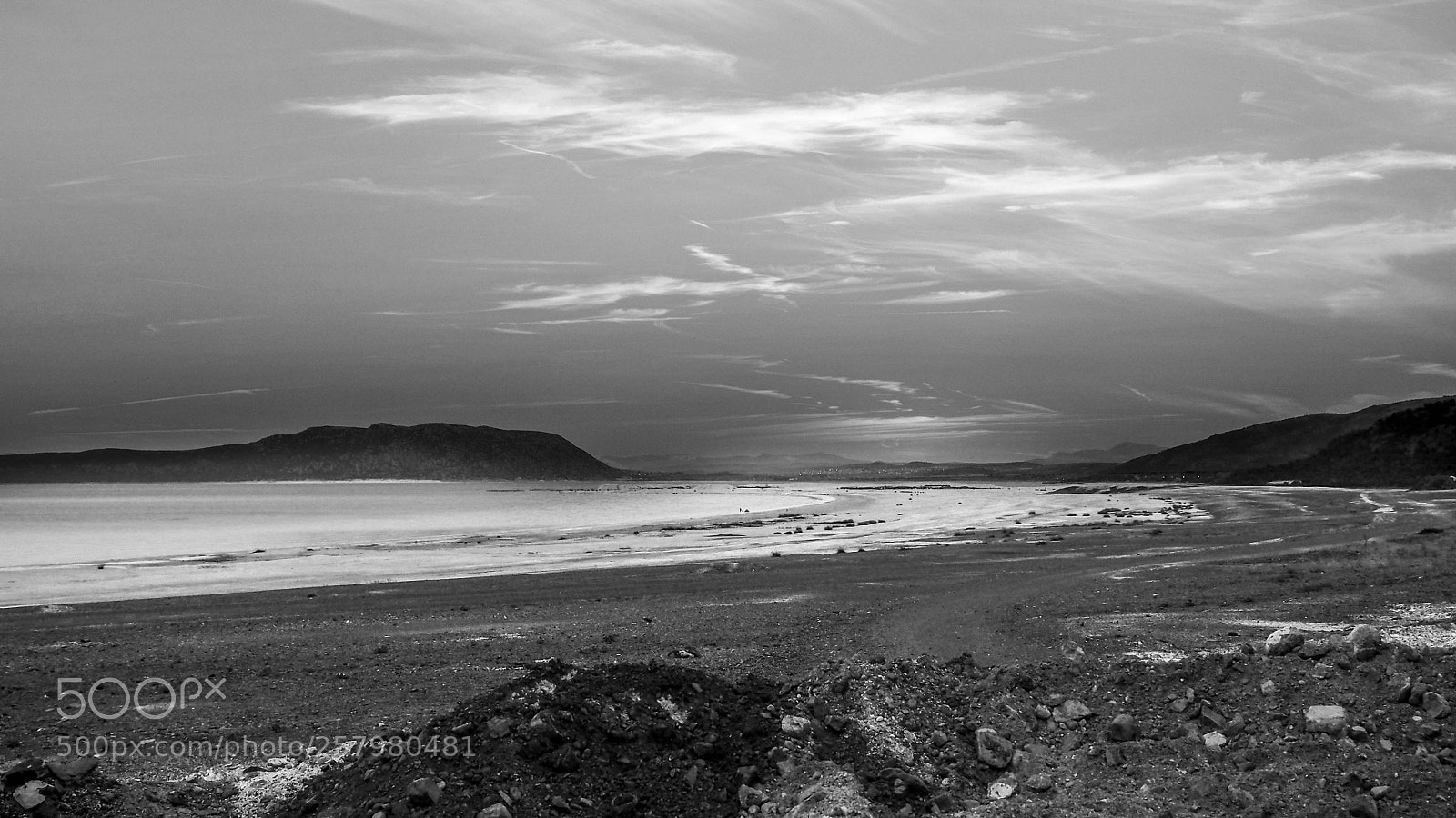Olympus OM-D E-M10 sample photo. Salda lake b&w photography