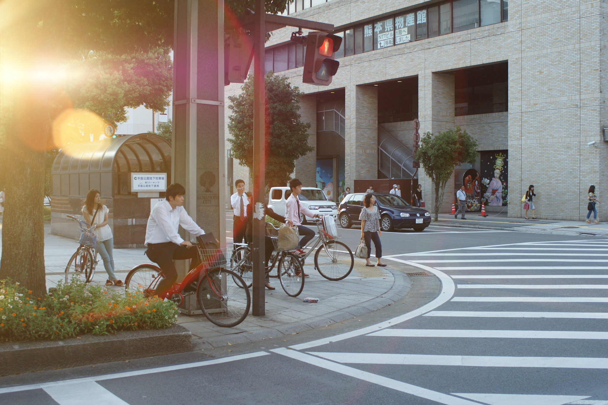 Sony Alpha DSLR-A700 sample photo. Long red light. photography