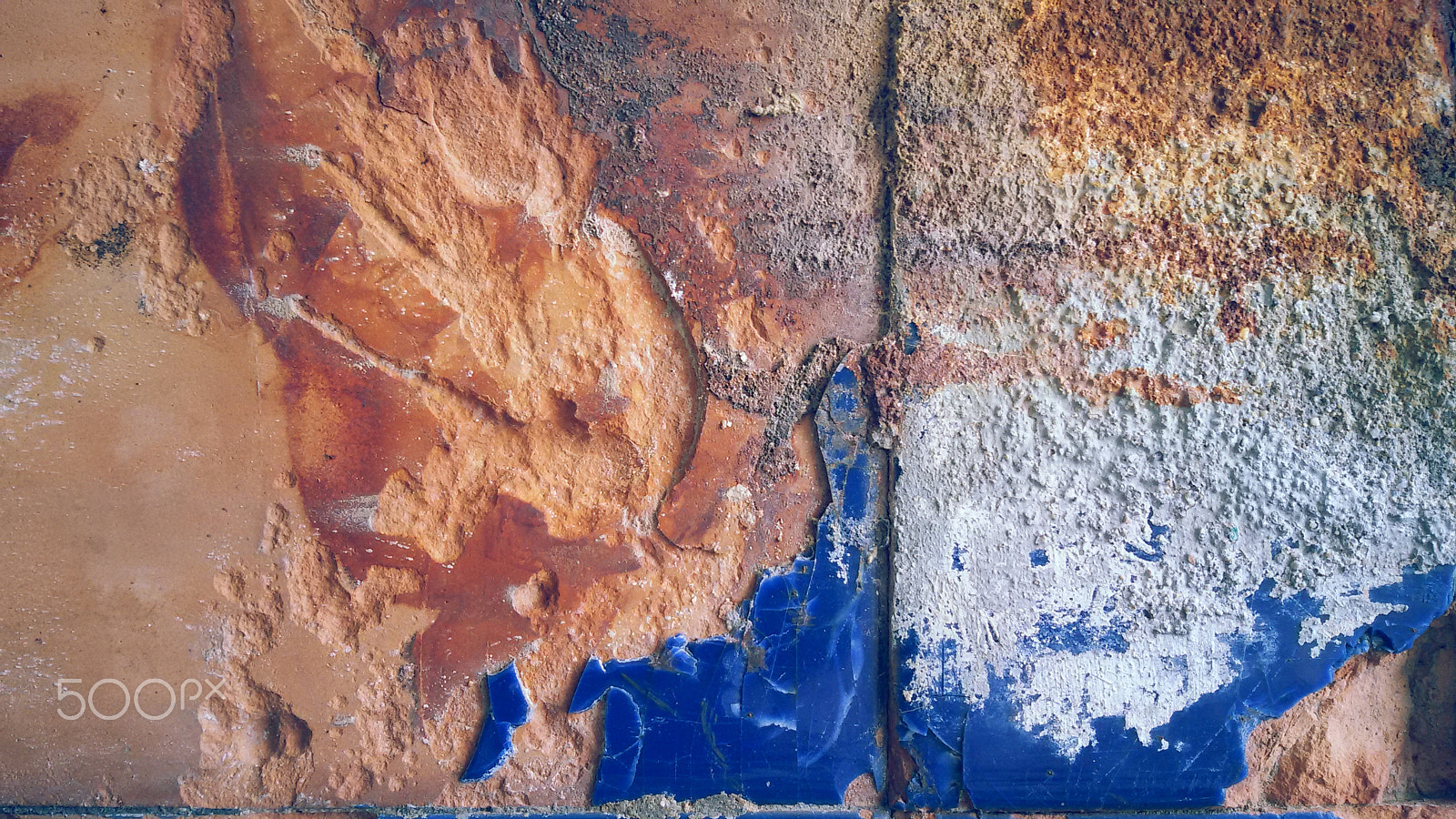 Samsung Galaxy S3 Neo sample photo. Blue rust photography