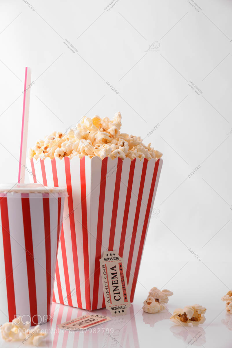 Nikon D810 sample photo. Drink popcorn and movie photography