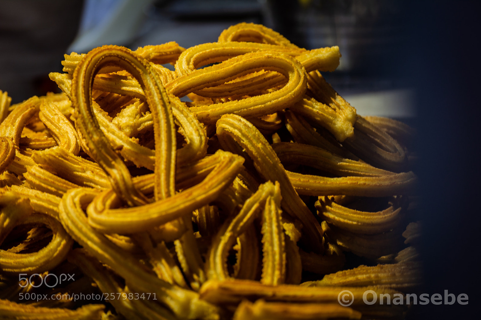 Nikon D5200 sample photo. Churros photography