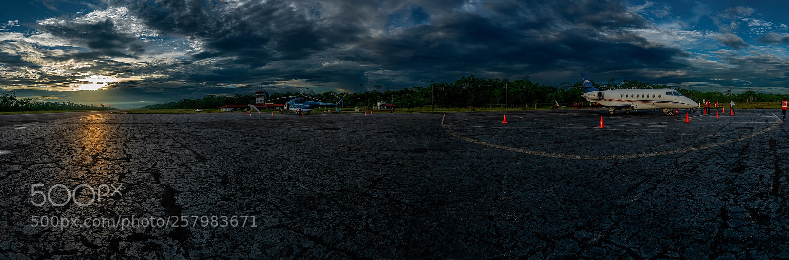 Sony a7R II sample photo. Airport in the jungle photography