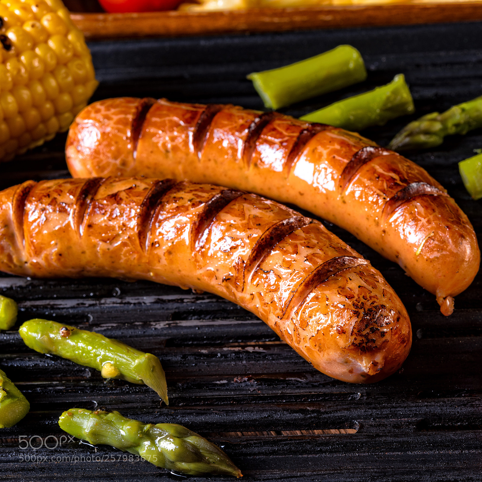 Nikon D810 sample photo. Grilled krakauer with french photography