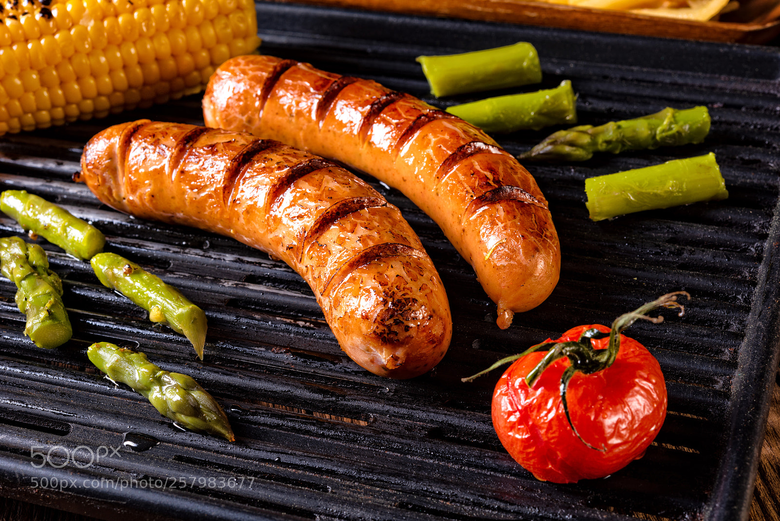 Nikon D810 sample photo. Grilled krakauer with french photography