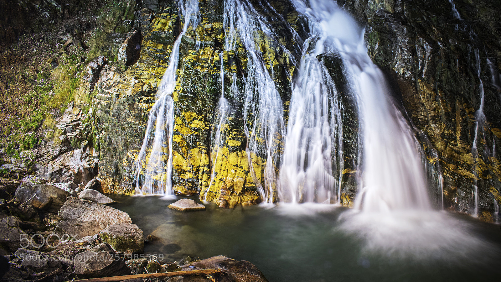 Nikon D5300 sample photo. Bad gastein waterfall photography
