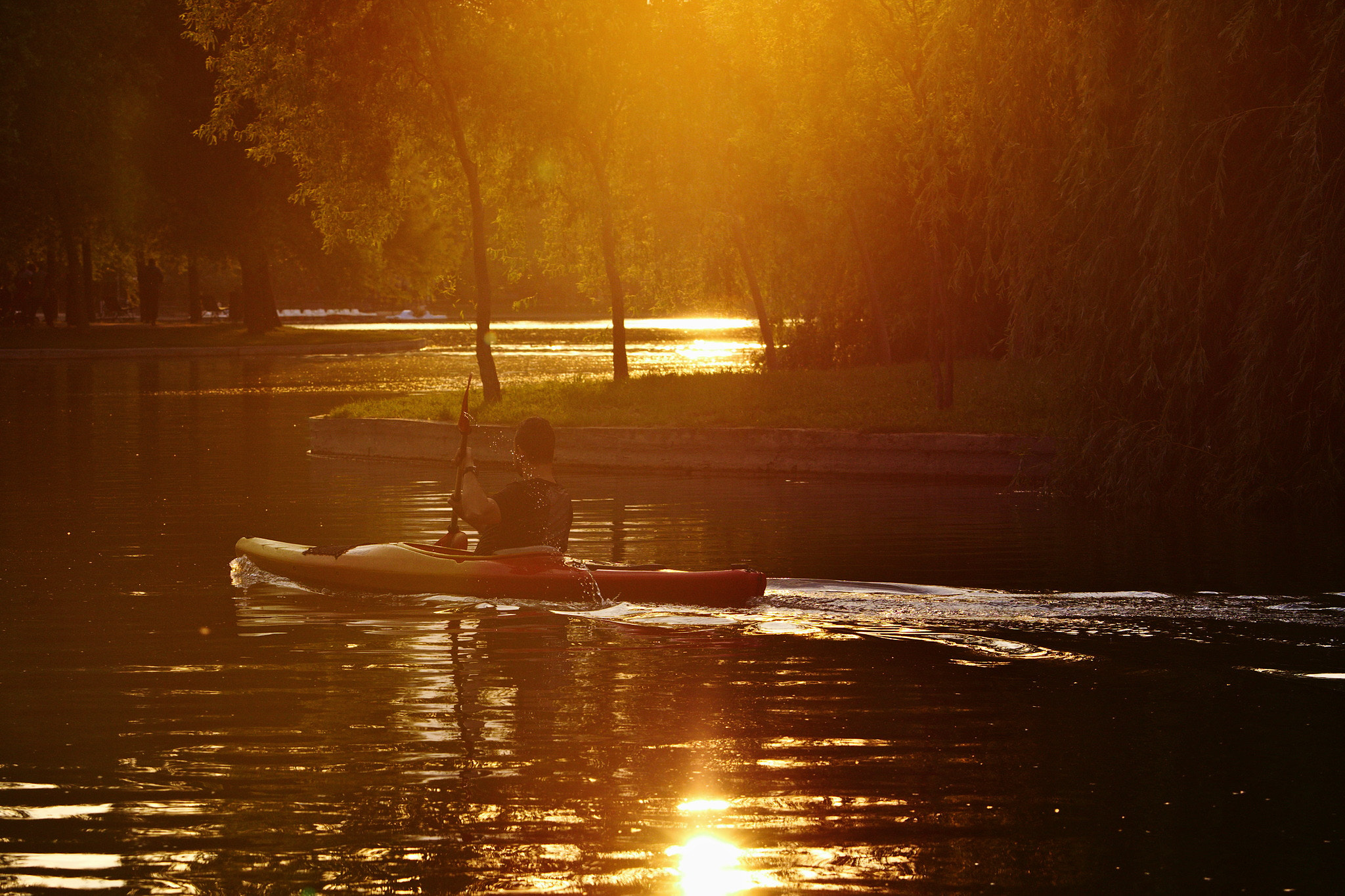 Canon EOS 6D + Canon EF 70-200mm F4L IS USM sample photo. Golden boat photography