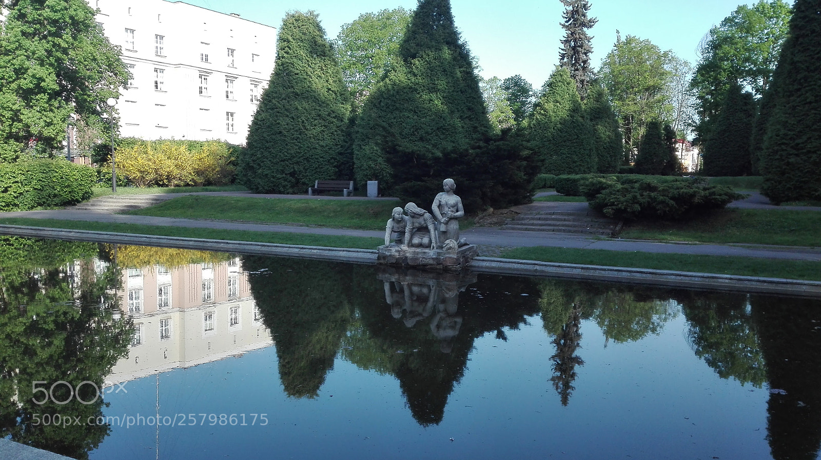 HUAWEI P8 Lite sample photo. Reflection photography