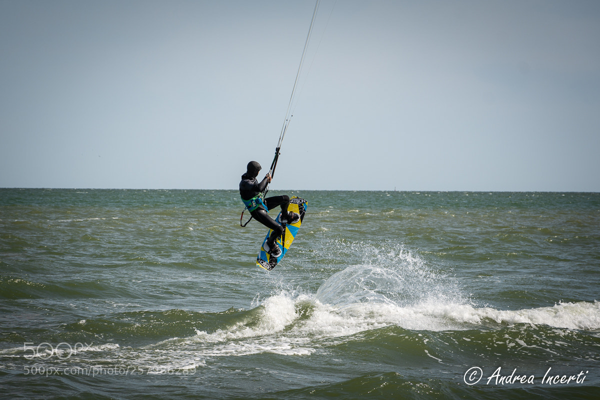 Nikon D7100 sample photo. Kitesurf photography