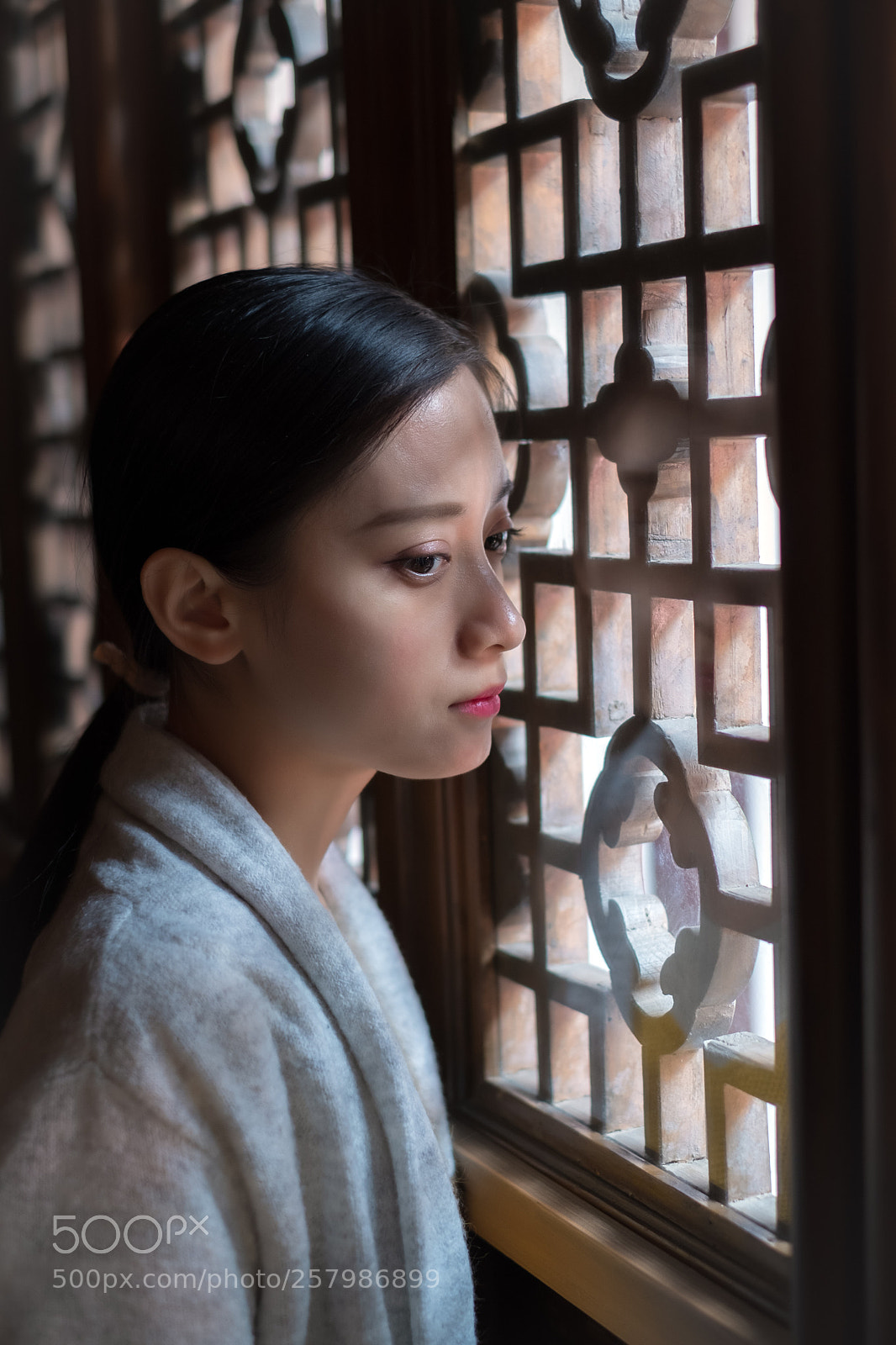 Fujifilm X-T2 sample photo. Chinese woman besides an photography