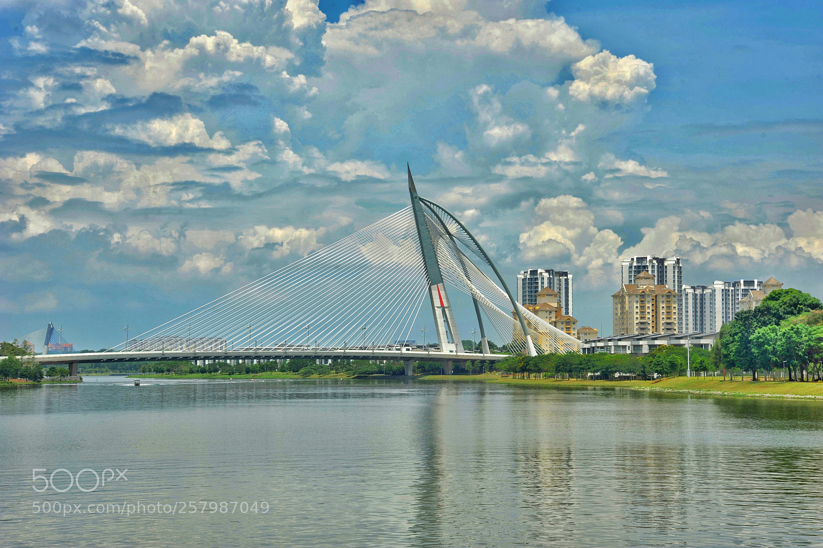 Nikon D700 sample photo. Jambatan seri wawasan, putrajaya photography