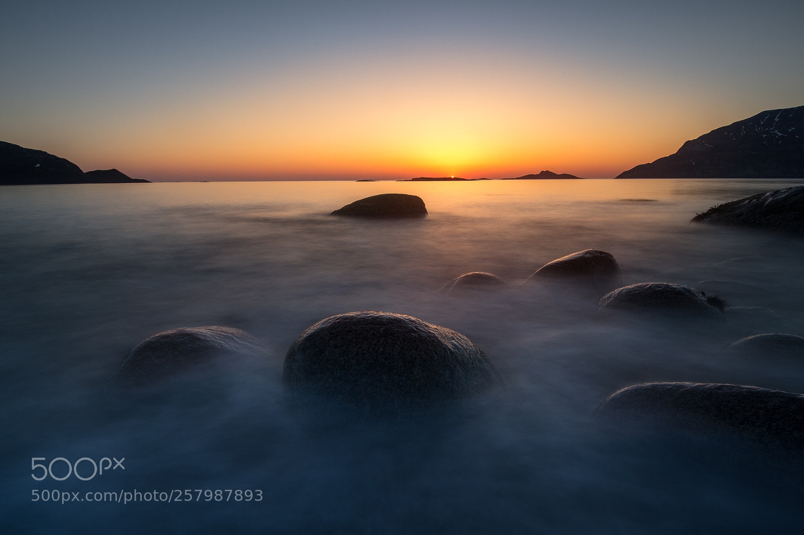 Nikon D850 sample photo. Tromvik sunset  photography