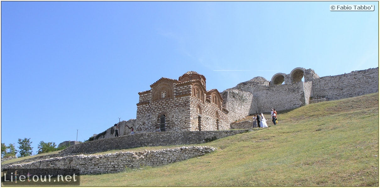 Olympus C8080WZ sample photo. Berat castle in albania photography