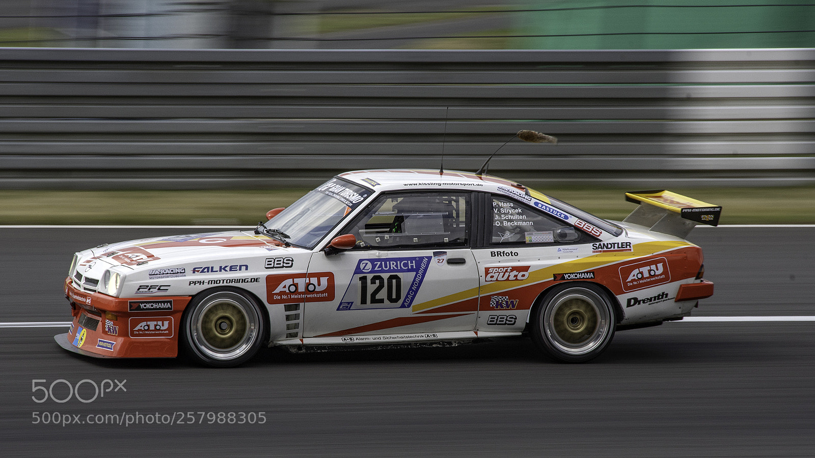 Nikon D500 sample photo. Opel manta classic race photography