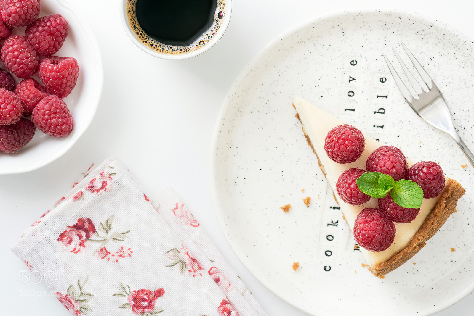 Nikon D810 sample photo. Slice of cheesecake with photography