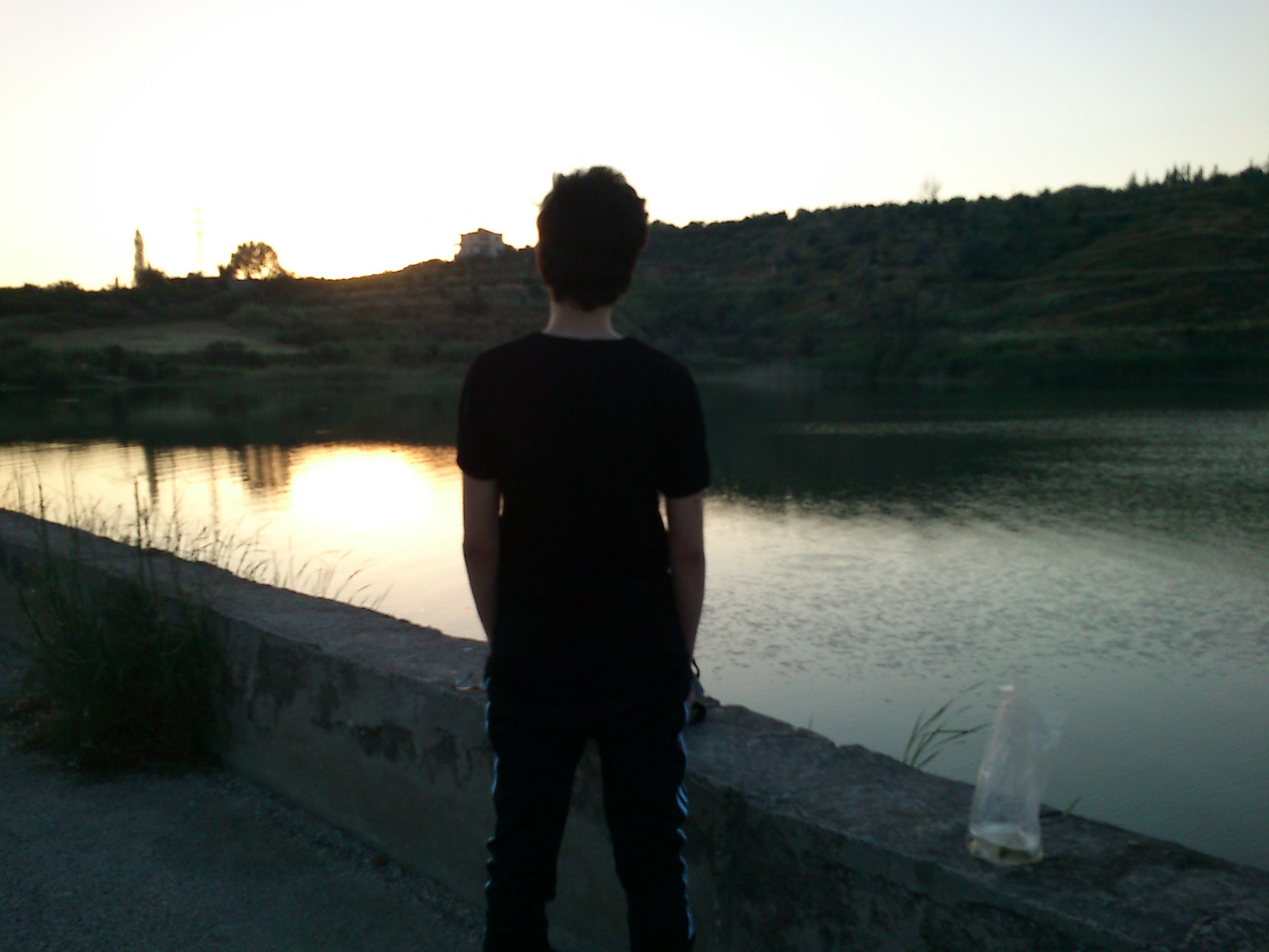 Sony Ericsson Xperia mini sample photo. Over the horizon photography
